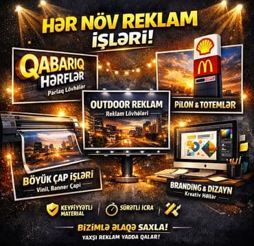 1. 💡 Biznesinizi Önə Çıxarın! Qabariq Hərf və İşıqlı Reklamların