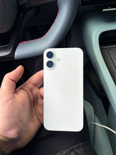 Apple iPhone: IPhone 16 Plus, 128 GB, Ağ — 1
