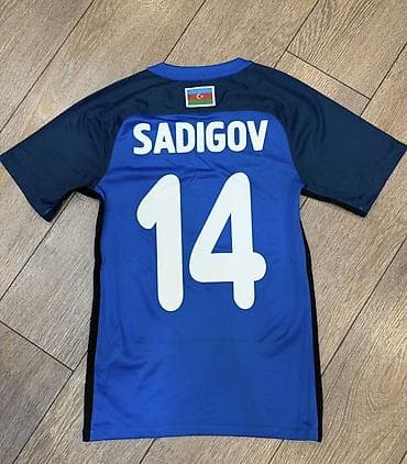 kişi geyim: Futbolka, Nike, S, rəng - Göy — 3