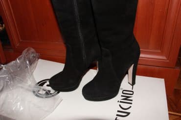 qadin botlari: Ölçü: 35, rəng - Qara, İşlənmiş — 2