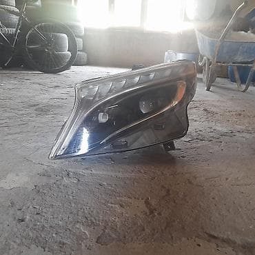 190 farası: Sağ, Yaxın və uzaq vuran işıqlar Mercedes-Benz, Orijinal — 3