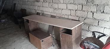 ofis stolu: Salon resepsiyon masası və aksesuarları - Model: Geniş ön — 4