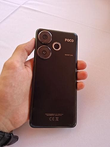 poco telefon: Poco F6, 256 GB, rəng - Qara, Sensor — 3