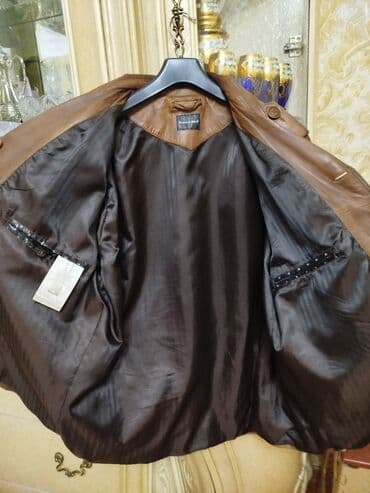 kişi dəri godəkcələr: Kurtka, Dəri, Payız, 2XL — 3