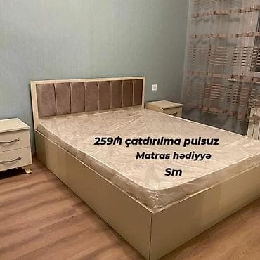 İkinəfərlik çarpayı, 2 tumba, Yeni