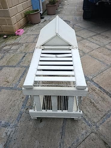 ev dovsani: Heyvan daşıma və saxlanma üçün taxta-metal qəfəs/yuva - Material — 5