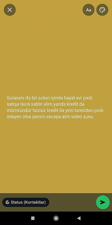 Suraxanıda 1 sot torpaq sahəsində həyət evi satışa çıxarılıb. Təcili lalafo.az -da Suraxanıda 1 sot torpaq sahəsində həyət evi satışa çıxarılıb. Təcili