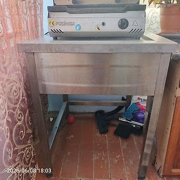 Şəxsi əşyalar: Restorana aid qab qazan Masa,Toster tavalar Hamisi birlikde satolir — 2