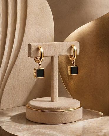 zergerlik: Sırğa, Cartier, Sarı qızıl, 585 Əyar, 3 g, Ünvandan götürmə — 7