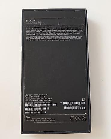 macbook pro 2013: IPhone 13 Pro, 256 GB, Sierra Blue, Zəmanət, Sənədlərlə — 6