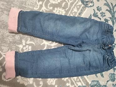 qiz ucun don: Qız uşaqları üçün geyim dəsti 1) Mavi cins don - Yüngül denim — 4