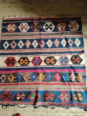 ролики в баку: Əl toxuması kilim - Material: təbii yun iplik - Texnika: ikitərəfli — 2