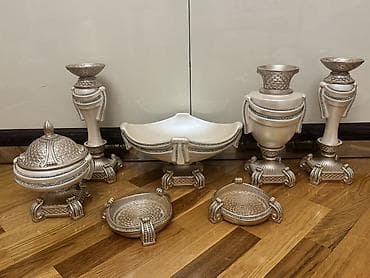 servis destleri: Klassik üslubda dekorativ garnitür dəsti - Brend/istehsalçı: Cida — 1