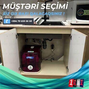 su filtir: Waterday Su filtrləri. * Tək şəxsiyyət vəsiqəsi ilə, * Hissə-hissə — 3
