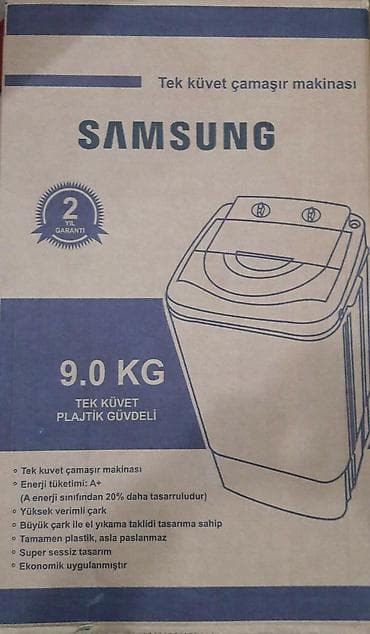 et masini: Paltaryuyan Samsung 9 kq-luq. Enerji istifadesine gore A + (ekonom) — 8