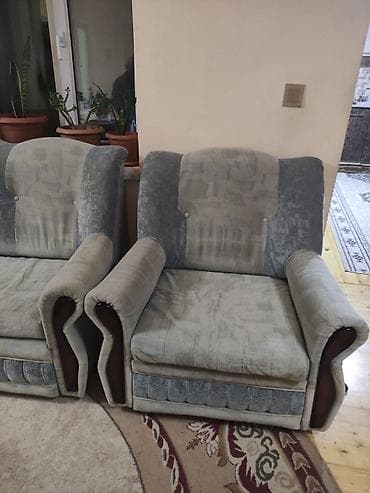 divan və kreslo: Klassik divan, Divan, Bazasız, Açılan — 3