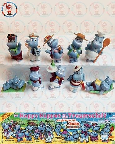 Məhsul: Kinder Surprise “Happy Hippos auf dem Traumschiff” — 1