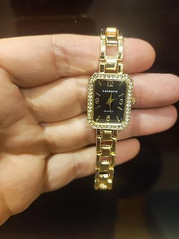 elektron saat: Qol saatı, rəng - Qızılı — 2