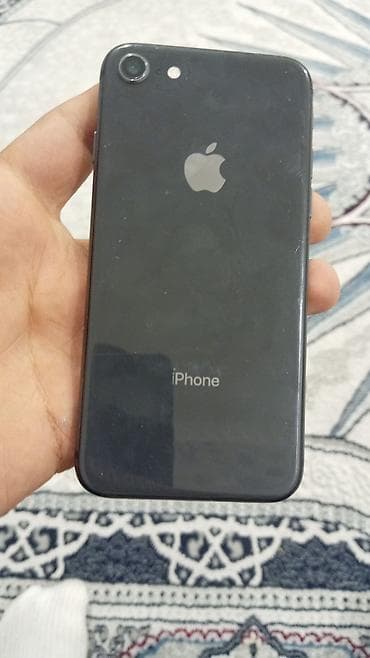 ayfon on bir: IPhone 7, 64 GB, Qara, Barmaq izi — 6