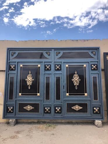 köhne darvazalar: Ölçü Eni -3.5 Hündürlük 2.60 List Temiz-2 Şveller -8 Profil 40/40 — 4