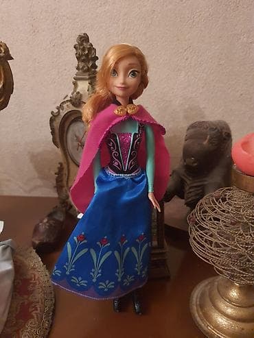 barbi oyuncaq: Anna və Elsa Gəlinciklər kukla original prenses — 1