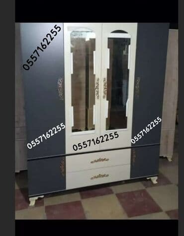 laminat qiyməti: Yeni, 4 qapılı Düz dolab, Dolab-asılqan — 2