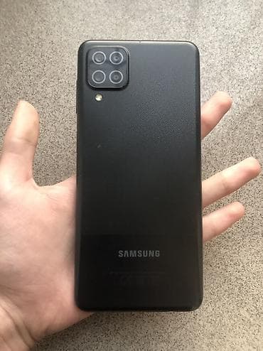 flaşh kart: Samsung Galaxy A12, 32 GB, rəng - Qara, İki sim kartlı — 2