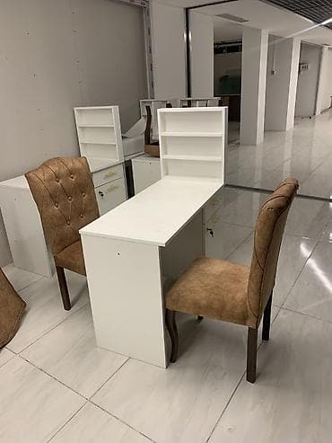 Düz masa, Siyirməli, Polkalı, Parlaq laminat