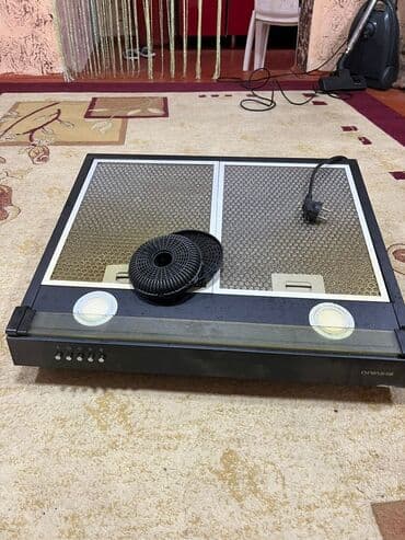 işlənmiş aspirator: Вытяжка цвет - Черный — 3