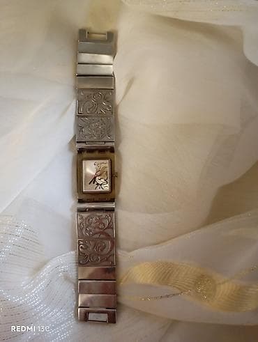 saatdar: Qol saatı, Swatch, rəng - Gümüşü — 2