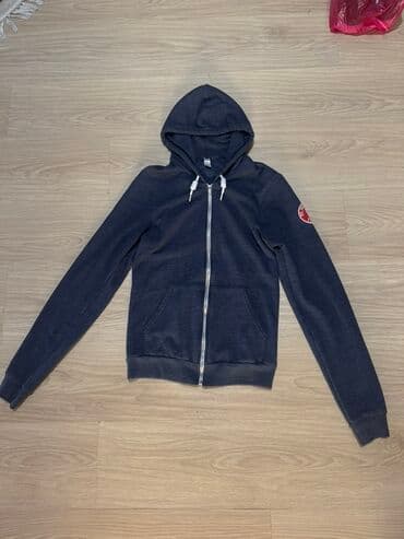 женские свитшоты с принтом: Мужская толстовка, S, цвет - Голубой — 1