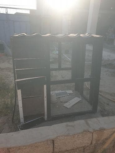 qefes boyuk: Quşlar üçün açıq havada istifadə oluna bilən qəfəs/voliér - Material — 3
