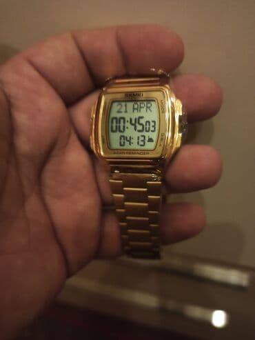 irshad telecom is saatlari: Yeni, Qol saatı, rəng - Qızılı — 1