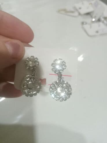 oriental reqs paltarlari: Zərgərlik dəsti – müxtəlif modellərdə sırğalar - Ay və ulduz motivli — 5