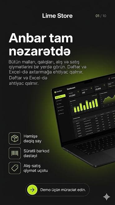 beksar gel: Lime Store – mağaza satış üçün vahid idarəetmə proqram 🎁ilk ay — 8