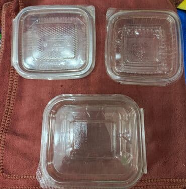 suse saxlama qablari: Şəffaf plastik qabların satışı. İstənilən ölçüdə və istənilən modeldə — 1