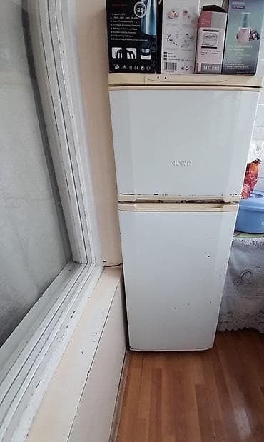 2 qapılı Nord Soyuducu Satılır, rəng - Ağ