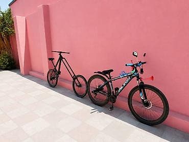 muhərrik velosiped: Qeyri-adi “chopper” üslubunda uzun çəngəlli velosiped - Unikal — 2