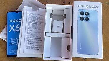 smart box qiymeti: Honor X6a, 128 GB, rəng - Qara, Zəmanət, İki sim kartlı, Sənədlərlə — 1