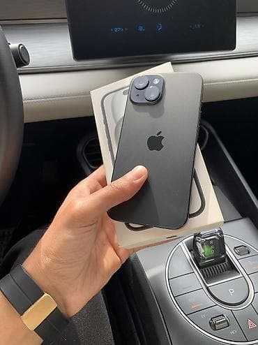 iphon 5 s: IPhone 15, 128 GB, Black Titanium, Face ID — 1