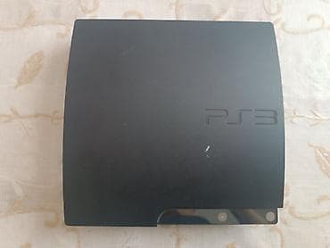 cd disk: Sony PlayStation 3 (PS3) Slim oyun konsolu dəsti Dəstə daxildir: - — 2