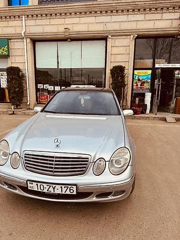 qaz 24 masin: Mercedes-Benz E-Class Sedan (W211) – gümüşü rəng Texniki — 2