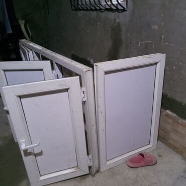 окна бу купить: Plastik (PVC) pəncərə bloku - Material: ağ PVC profil - Konstruksiya — 1