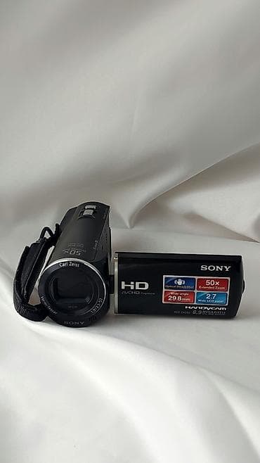 ses mixeri: Sony Handycam HDR-CX250 videokamera Xüsusiyyətlər: - HD AVCHD — 8