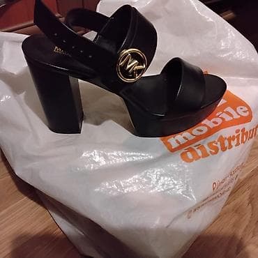 Basanoşka və səndəllər: Michael Kors qadın platform sandaletlər Yenidir istifadə olunmayıb — 2