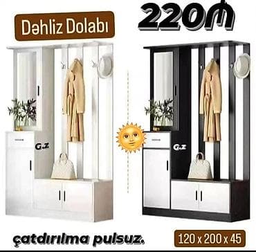 yeni stol: Dehliz dolabı — 1