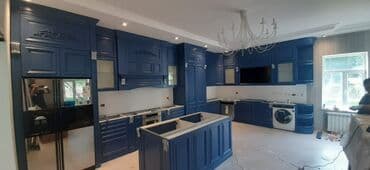 metbex lusturlari: Geniş və funksional mətbəx üçün nəzərdə tutulmuş bu dolab dəsti — 1