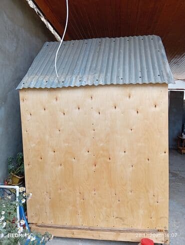 amerika devequsu haqqinda melumat: Taxta köçürülə bilən quş evi (küpə/heyvanxana) - Material: xaricdə — 3