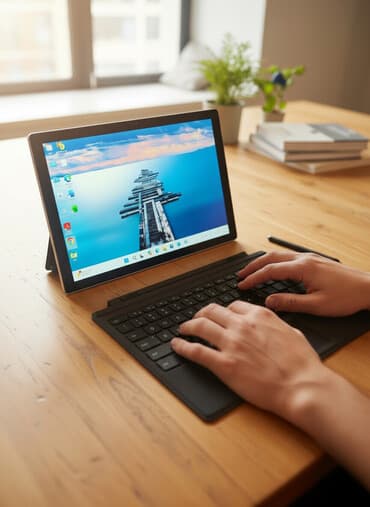 samsung galaxy m20 qiymeti: Microsoft Surface planşet-noutbuk hibridi - 2-in-1 dizayn — 1