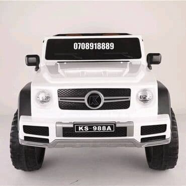 ucuz uşaq maşınları: 10 yaşlı uşaqlar üçün elektrikli avtomobil Mercedes Brabus! Material — 4